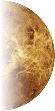 Sun-like fiery planet illustrating web application service